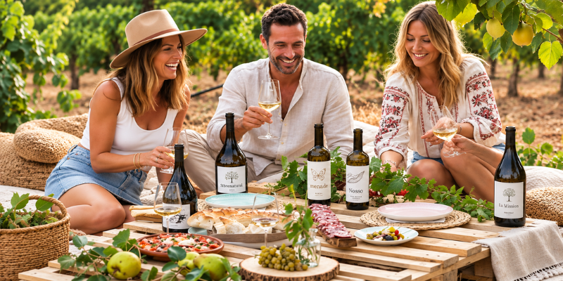 Vino Blanco ecológico, Menade (6 unidades)