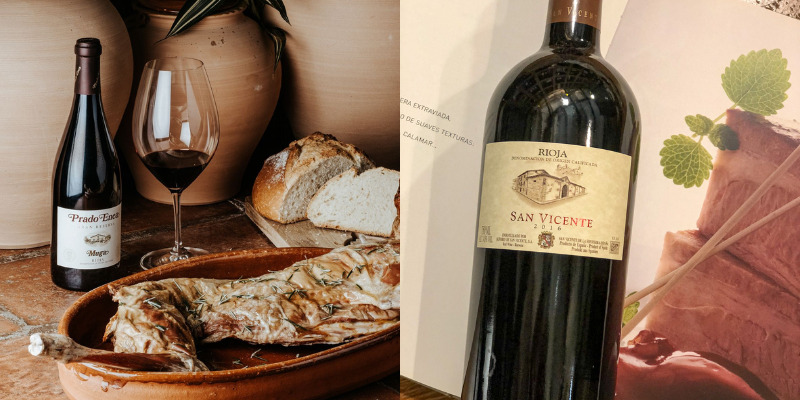 Vino tinto tempranillo San Vicente, Sierra Cantabria