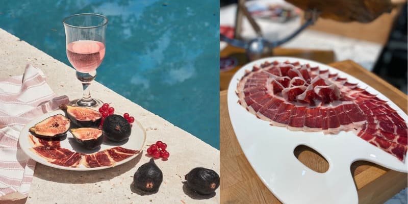 Iberian ham & fresh fruit: a love match of flavors