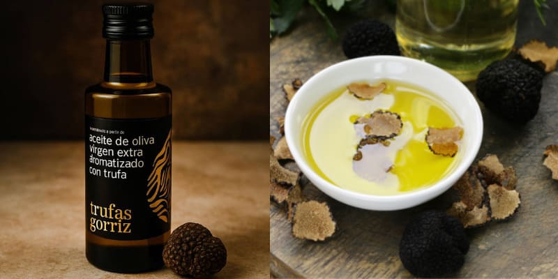 Huile d'olive à la truffe Gorriz