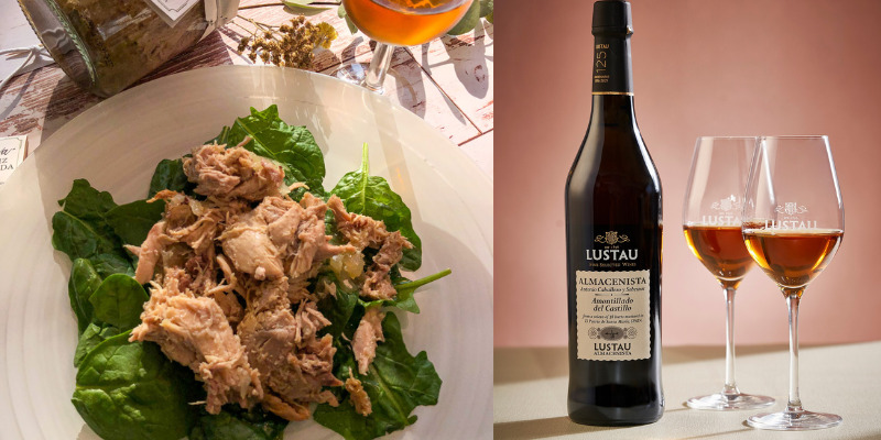 Deboned quail in sauce, De la Cueva