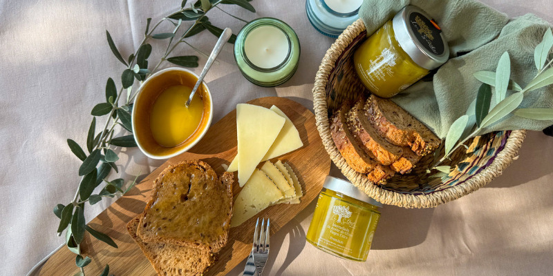Premium Organic Extra Virgin Olive Oil Jam, Oro La Senda