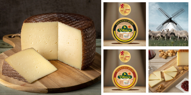 LOS VILLAJOS Manchego Cheeses