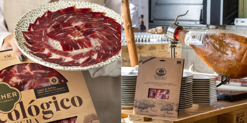 Organic Iberian hams